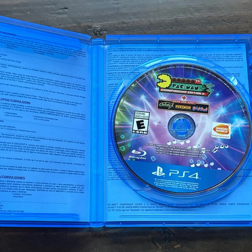 Pac Man Championship Edition 2 PlayStation 4 Arcade Game Series